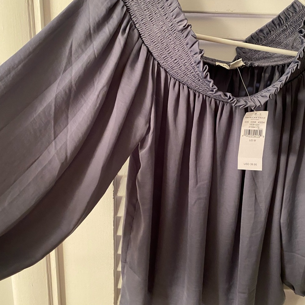 American Eagle, size M , off the shoulder blouse